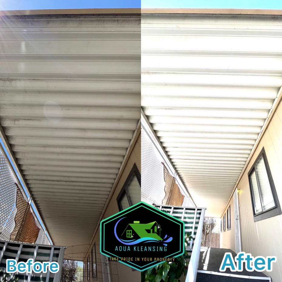 Commercial Property Cleaning, Awning Cleaning, and Gutter Cleaning in Hilmar, CA