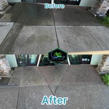 Concrete cleaning