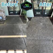 Concrete cleaning