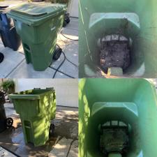 Trash Bin and Concrete Cleaning 1