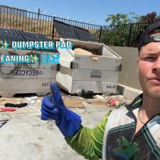 Dumpster-Pad-Cleaning-in-Turlock-CA 0