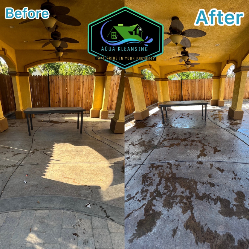 Residential Concrete Cleaning in Delhi, CA