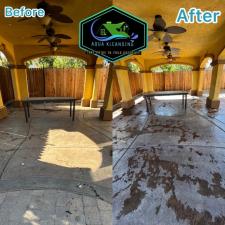 Concrete cleaning