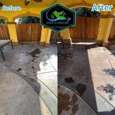 Concrete cleaning