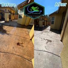 Concrete cleaning