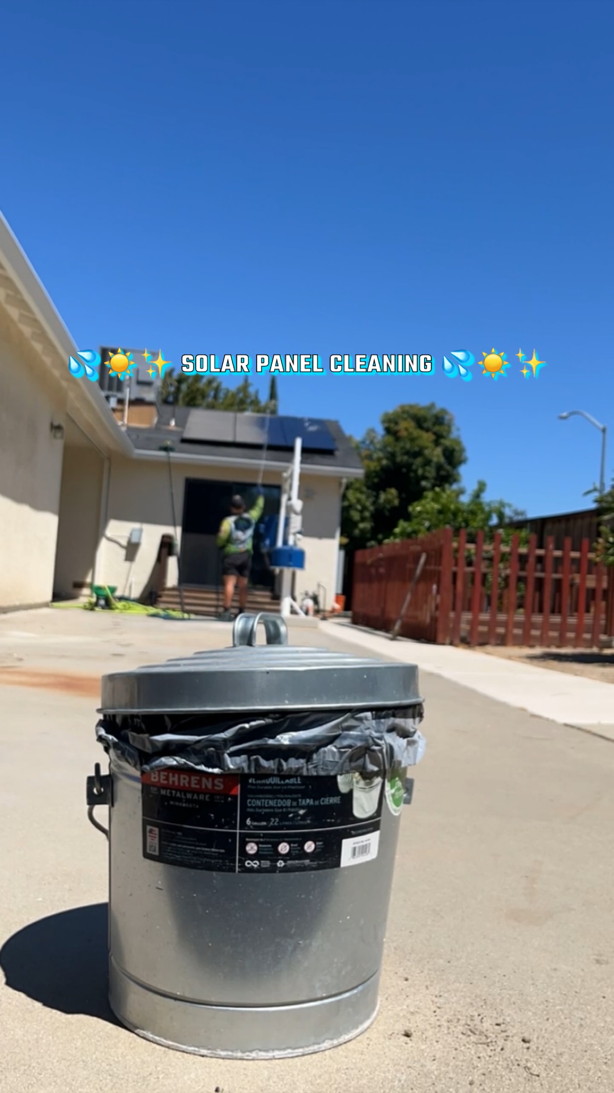 Solar Panel Cleaning in Modesto, CA (1)