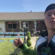 Cover photo roof cleaning house washing